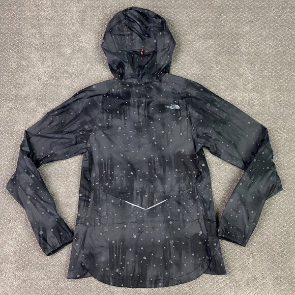 The North Face Stormy Trail Waterproof Running Jacket Women's XS black Packable - Picture 4 of 12